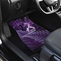 Lupus Awareness Month New Zealand Car Mats Be Strong Warrior Maori Silver Fern