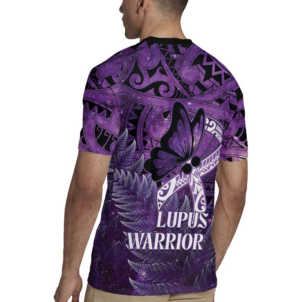 Lupus Awareness Month New Zealand Rugby Jersey Be Strong Warrior Maori Silver Fern