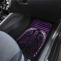Purple Matariki New Zealand Car Mats Maori Poutama Galaxy Vibes