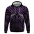 Purple Matariki New Zealand Hoodie Maori Poutama Galaxy Vibes