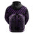 Purple Matariki New Zealand Hoodie Maori Poutama Galaxy Vibes