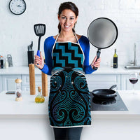 Blue Matariki New Zealand Apron Maori Poutama Galaxy Vibes - Polynesian Pride