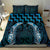 Blue Matariki New Zealand Bedding Set Maori Poutama Galaxy Vibes