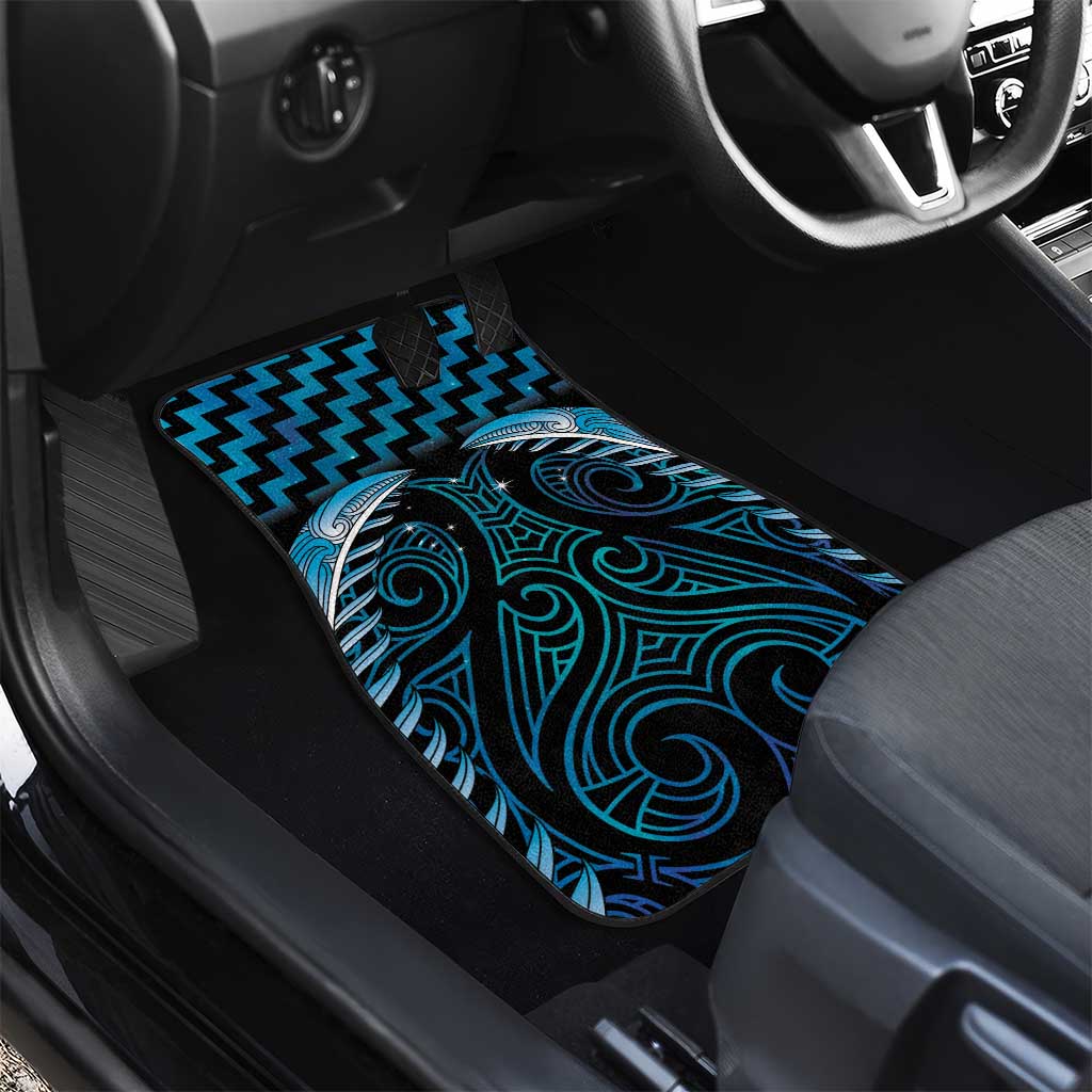Blue Matariki New Zealand Car Mats Maori Poutama Galaxy Vibes