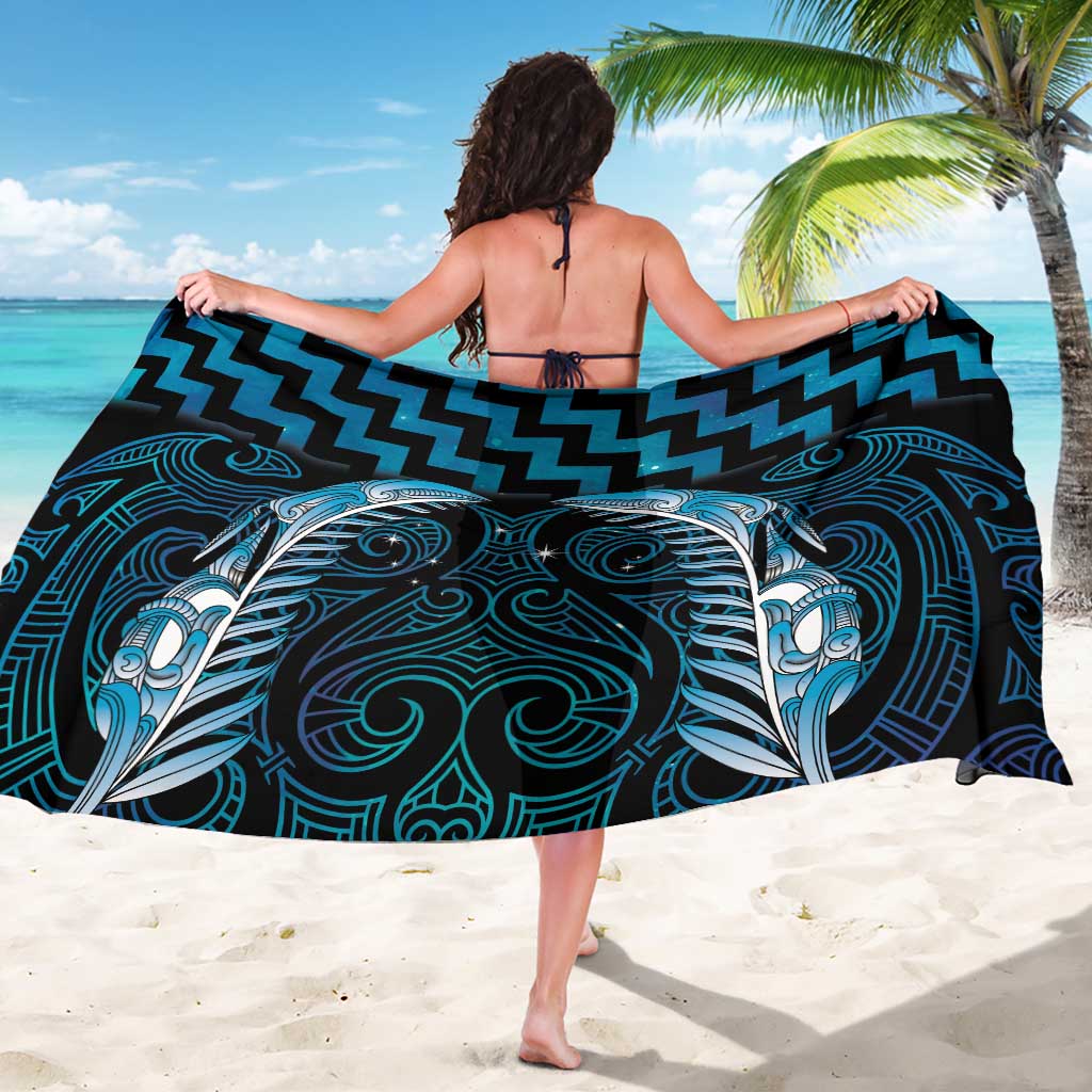 Blue Matariki New Zealand Sarong Maori Poutama Galaxy Vibes