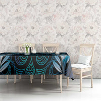 Blue Matariki New Zealand Tablecloth Maori Poutama Galaxy Vibes