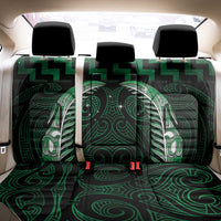 Green Matariki New Zealand Back Car Seat Cover Maori Poutama Galaxy Vibes