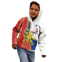 Philippines Independence Day Kid Hoodie Pilipinas Sun Stars Igorot Pattern
