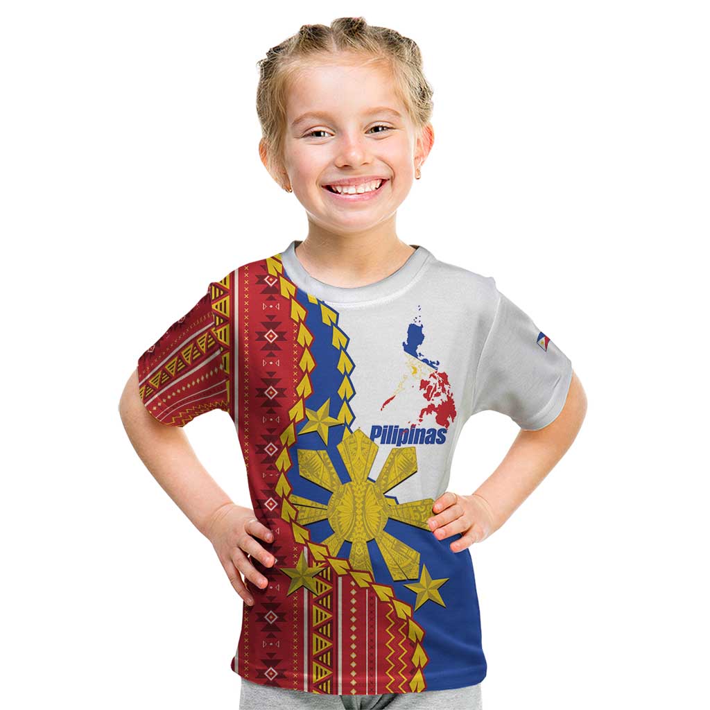 Philippines Independence Day Kid T Shirt Pilipinas Sun Stars Igorot Pattern
