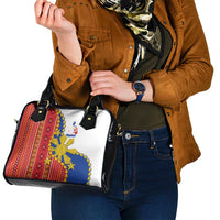 Philippines Independence Day Shoulder Handbag Pilipinas Sun Stars Igorot Pattern