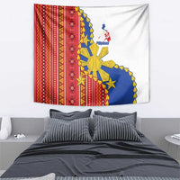 Philippines Independence Day Tapestry Pilipinas Sun Stars Igorot Pattern