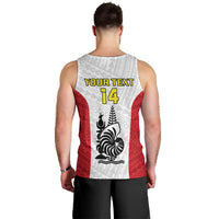 Personalised New Caledonia Football Men Tank Top Polynesian Pattern Sporty Style LT14 - Polynesian Pride