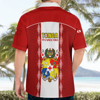 Tonga Football Hawaiian Shirt Tongan Ngatu Pattern Sporty Style LT14 - Polynesian Pride