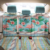 Flamingo Hawaii Summer Back Car Seat Cover Hawaiian Lei Pakala Motifs Tropical Style