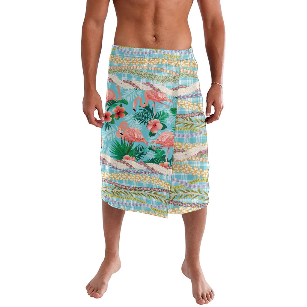 Flamingo Hawaii Summer Lavalava Hawaiian Lei Pakala Motifs Tropical Style