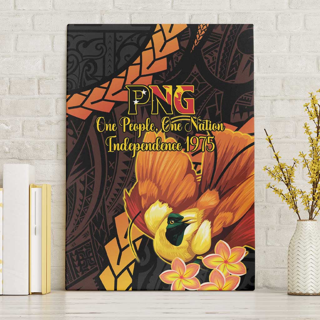 Papua New Guinea Independence Day Canvas Wall Art 50th Anniversary Papua Niu Gini Bird Of Paradise LT14
