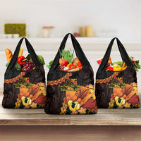 Papua New Guinea Independence Day Grocery Bag 50th Anniversary Papua Niu Gini Bird Of Paradise LT14