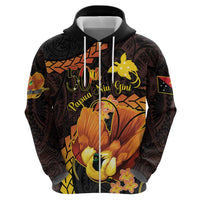 Papua New Guinea Independence Day Hoodie 50th Anniversary Papua Niu Gini Bird Of Paradise LT14