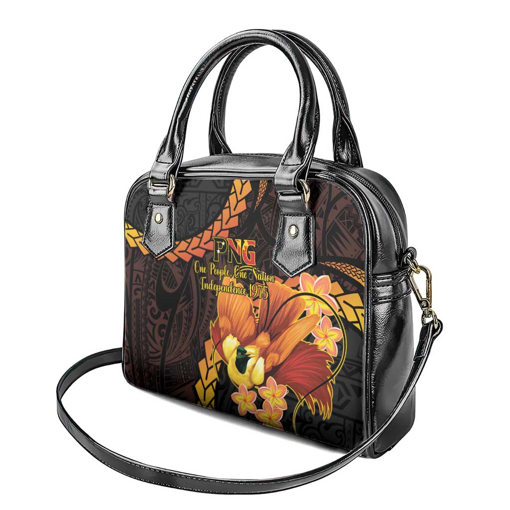 Papua New Guinea Independence Day Shoulder Handbag 50th Anniversary Papua Niu Gini Bird Of Paradise LT14