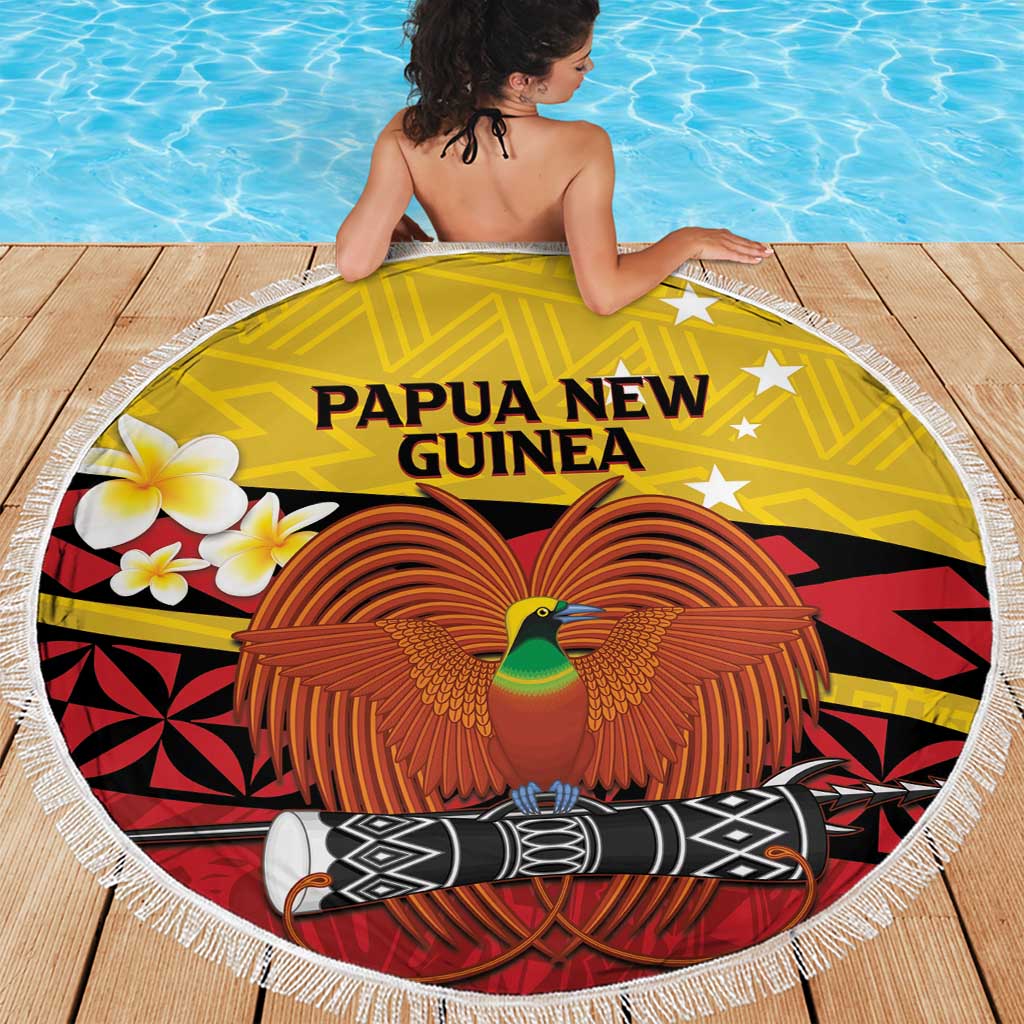 Papua New Guinea Independence Day Beach Blanket Since 1975 Unity In Diversity