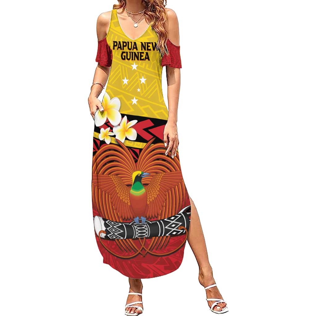 Papua New Guinea Independence Day Family Matching Summer Maxi Dress and Hawaiian Shirt Since 1975 Unity In Diversity