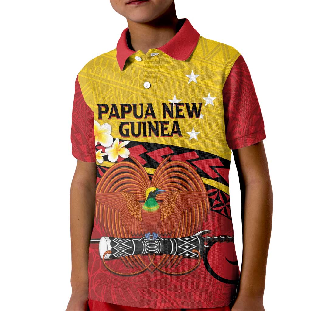Papua New Guinea Independence Day Kid Polo Shirt Since 1975 Unity In Diversity
