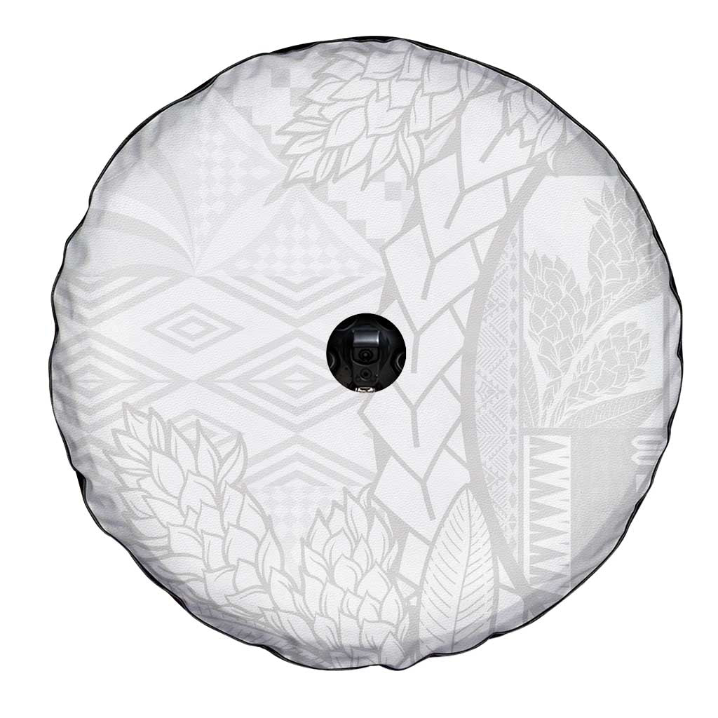 Samoa White Sunday Spare Tire Cover Lotu Tamaiti Siapo With Teuila