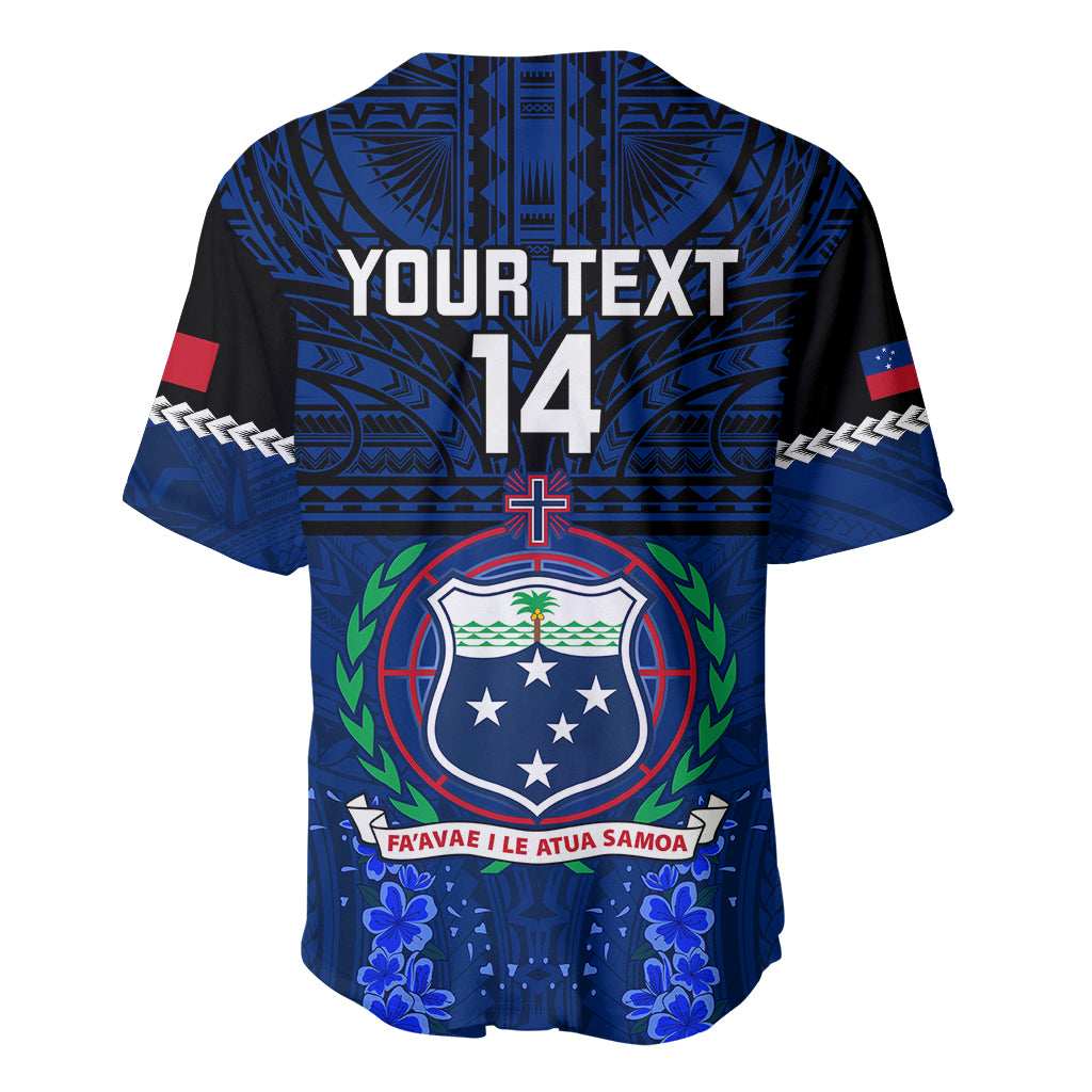 Custom Samoa Rugby Baseball Jersey World Cup 2023 Go Champions Manu Samoa LT14 - Polynesian Pride