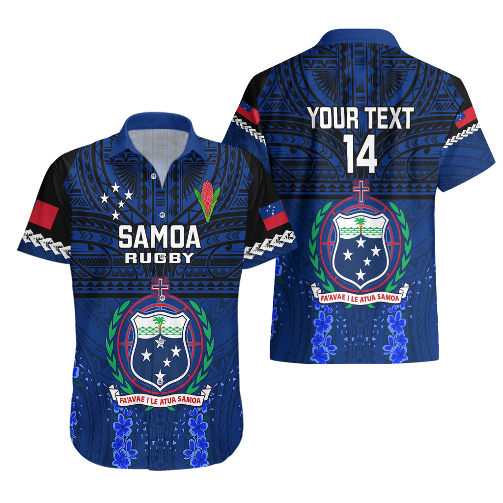 Custom Samoa Rugby Hawaiian Shirt World Cup 2023 Go Champions Manu Samoa LT14 - Polynesian Pride