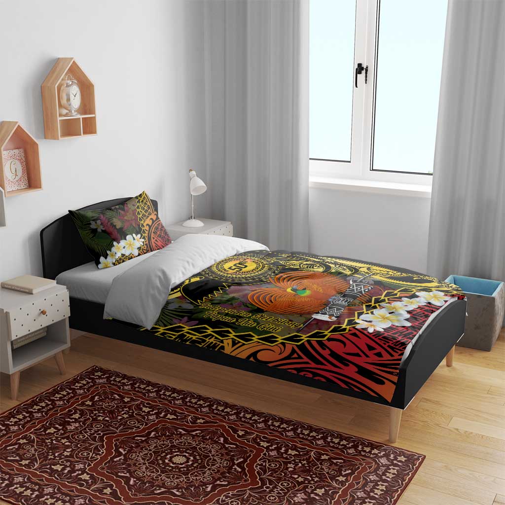 Papua New Guinea 50th Independence Anniversary Bedding Set Independen Stet bilong Papua Niu Gini LT14 - Polynesian Pride