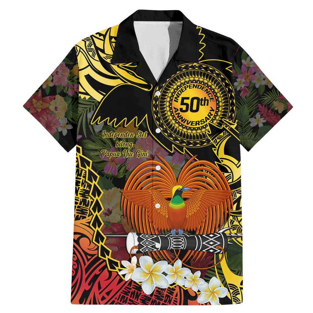 Papua New Guinea 50th Independence Anniversary Family Matching Mermaid Dress and Hawaiian Shirt Independen Stet bilong Papua Niu Gini LT14