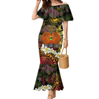 Papua New Guinea 50th Independence Anniversary Family Matching Mermaid Dress and Hawaiian Shirt Independen Stet bilong Papua Niu Gini LT14