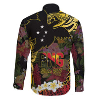 Papua New Guinea 50th Independence Anniversary Family Matching Short Sleeve Bodycon Dress and Hawaiian Shirt Independen Stet bilong Papua Niu Gini LT14