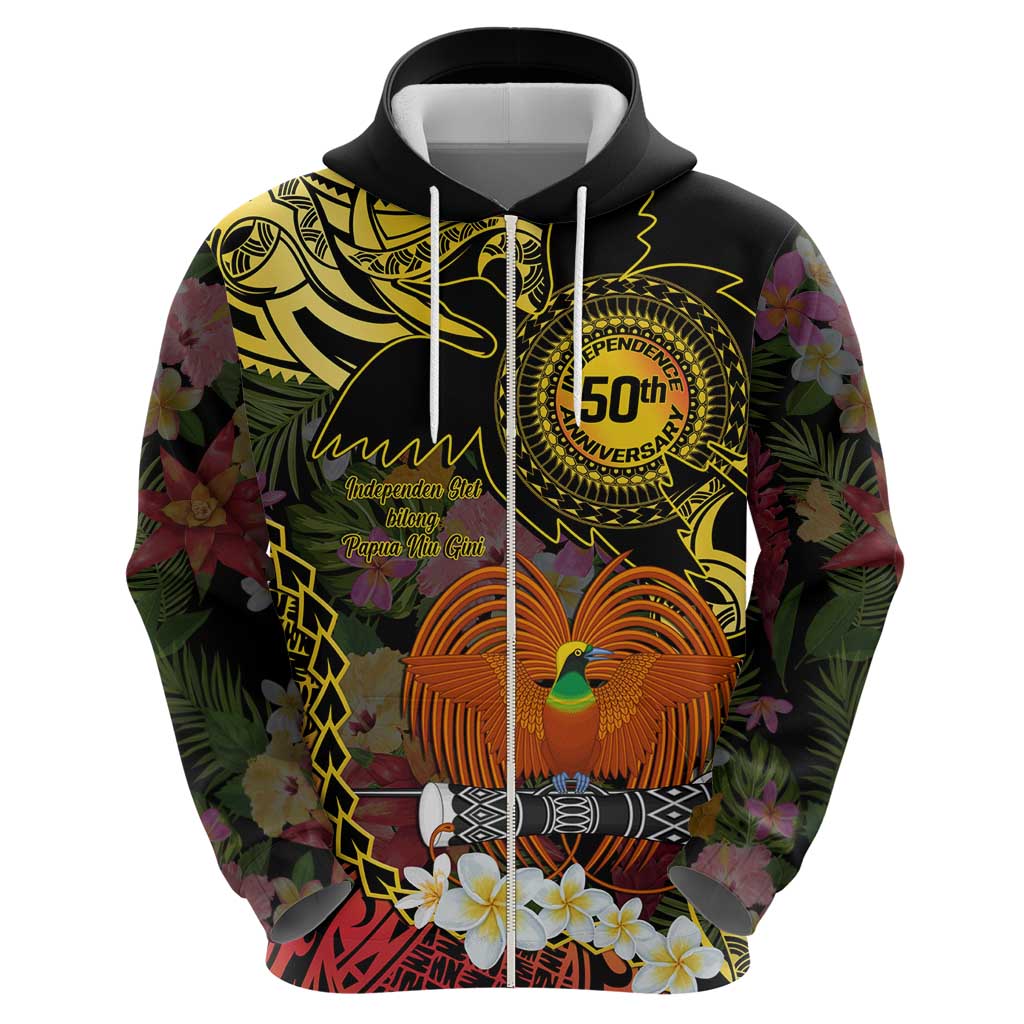 Papua New Guinea 50th Independence Anniversary Hoodie Independen Stet bilong Papua Niu Gini LT14