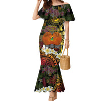 Papua New Guinea 50th Independence Anniversary Mermaid Dress Independen Stet bilong Papua Niu Gini LT14