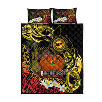 Papua New Guinea 50th Independence Anniversary Quilt Bed Set Independen Stet bilong Papua Niu Gini LT14