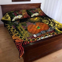 Papua New Guinea 50th Independence Anniversary Quilt Bed Set Independen Stet bilong Papua Niu Gini LT14