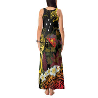 Papua New Guinea 50th Independence Anniversary Tank Maxi Dress Independen Stet bilong Papua Niu Gini LT14