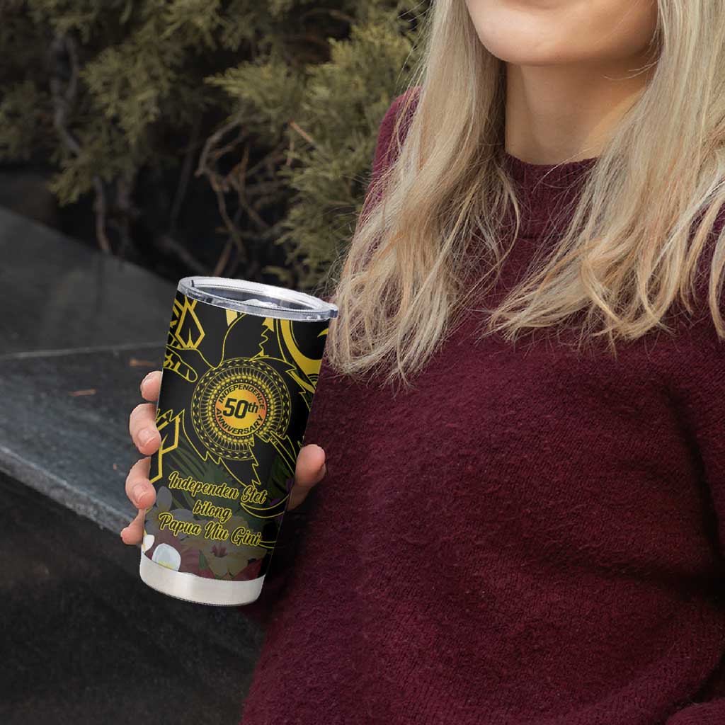 Papua New Guinea 50th Independence Anniversary Tumbler Cup Independen Stet bilong Papua Niu Gini LT14