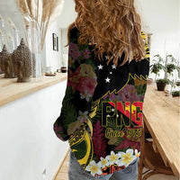 Papua New Guinea 50th Independence Anniversary Women Casual Shirt Independen Stet bilong Papua Niu Gini LT14