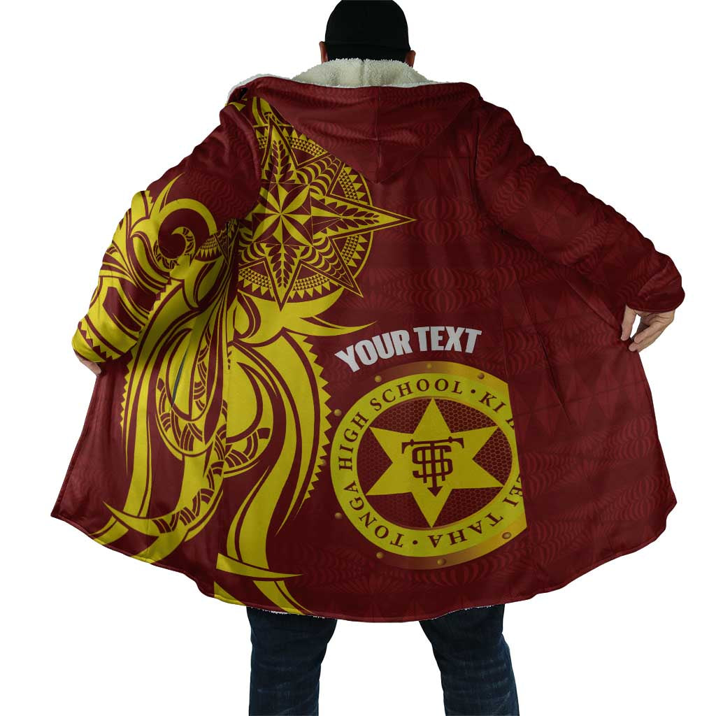 Personalised Tonga High School Cloak THS Tongan Ngatu Pattern - Polynesian Pride