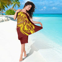 Personalised Tonga High School Sarong THS Tongan Ngatu Pattern - Polynesian Pride