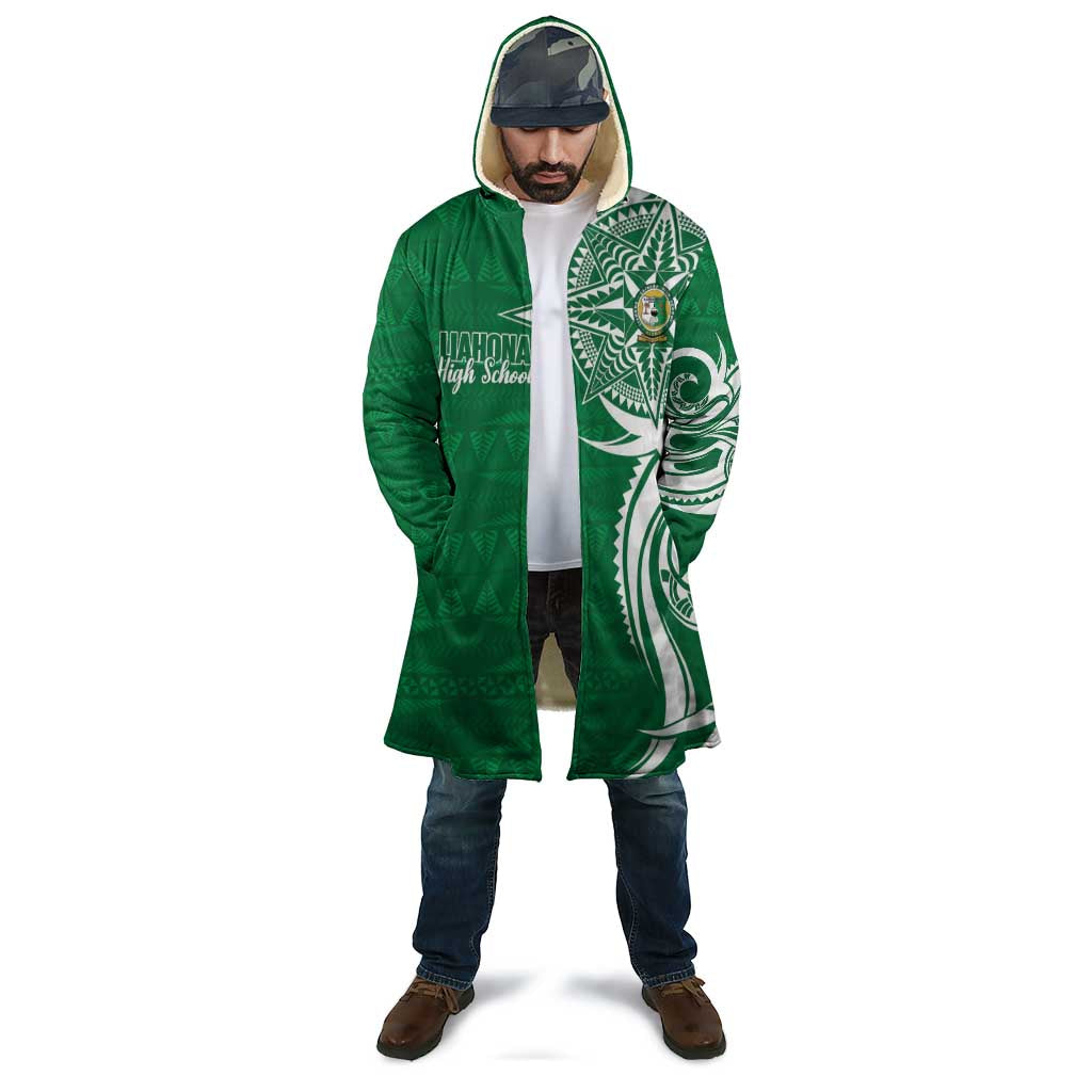 Personalised Liahona - Saineha High School Cloak Tongan Ngatu Pattern - Polynesian Pride