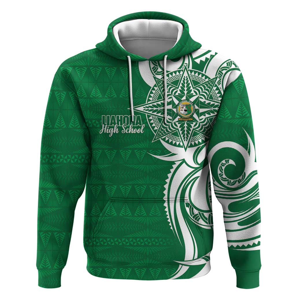 Personalised Liahona - Saineha High School Hoodie Tongan Ngatu Pattern - Polynesian Pride