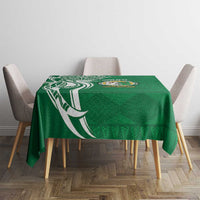 Personalised Liahona - Saineha High School Tablecloth Tongan Ngatu Pattern - Polynesian Pride