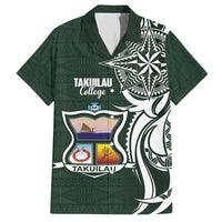 Personalised Tonga Takuilau College Hawaiian Shirt Est 1975 Tongan Ngatu Pattern - Polynesian Pride