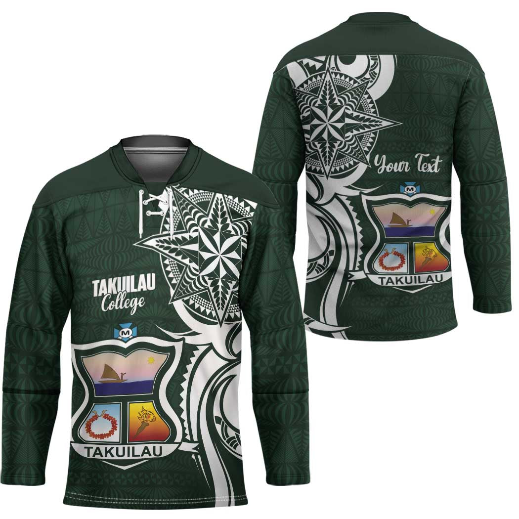 Personalised Tonga Takuilau College Hockey Jersey Est 1975 Tongan Ngatu Pattern - Polynesian Pride