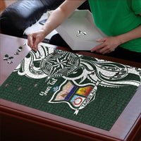 Personalised Tonga Takuilau College Puzzle Est 1975 Tongan Ngatu Pattern - Polynesian Pride