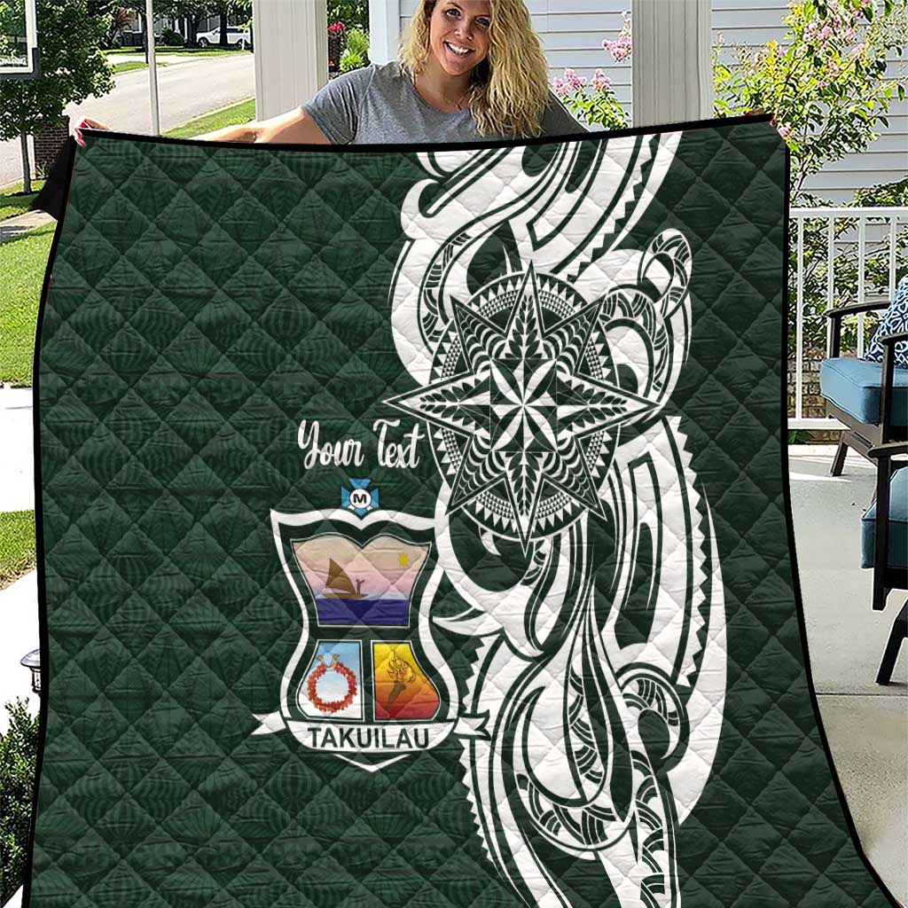 Personalised Tonga Takuilau College Quilt Est 1975 Tongan Ngatu Pattern - Polynesian Pride