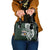 Personalised Tonga Takuilau College Shoulder Handbag Est 1975 Tongan Ngatu Pattern - Polynesian Pride